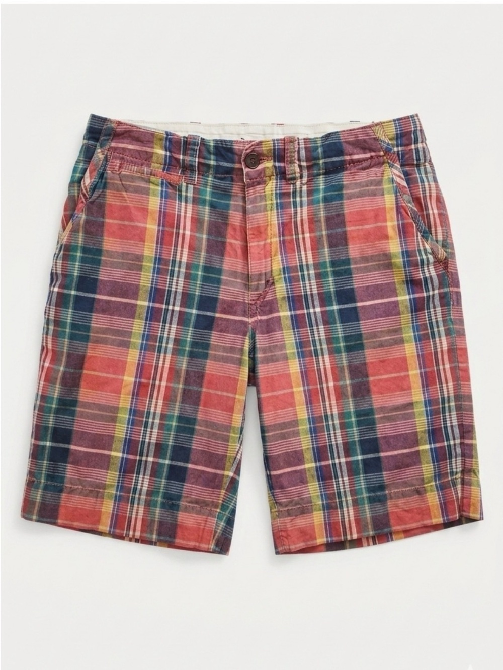 MEN'S - ​POLO Ralph Lauren Classic Fit Multicolor Madras Plaid Shorts